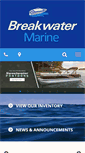 Mobile Screenshot of breakwater-marine.com